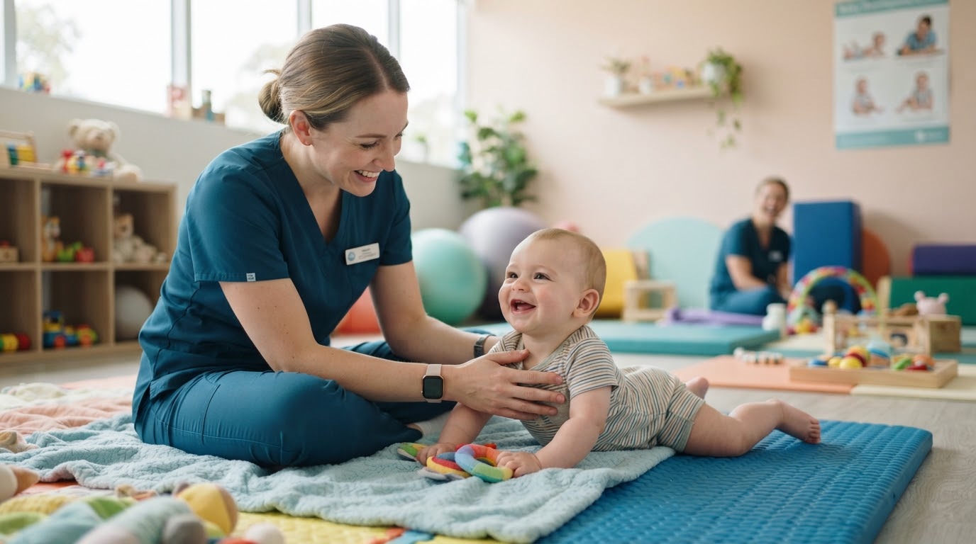 Fizjoterapia niemowląt i dzieci w gabinecie WiedźMama